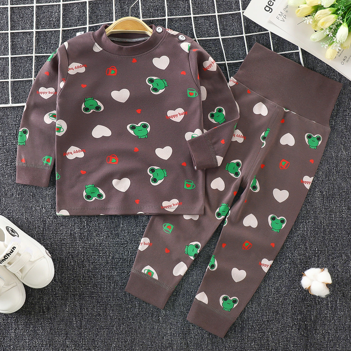 Why the Toddler Autumn Long Pants Home Wear Set is a Must-Have